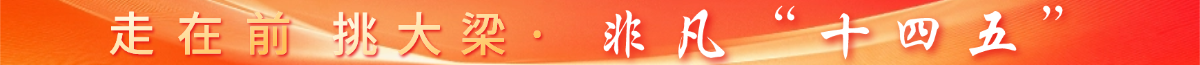 走在前 挑大梁·非凡“十四五”